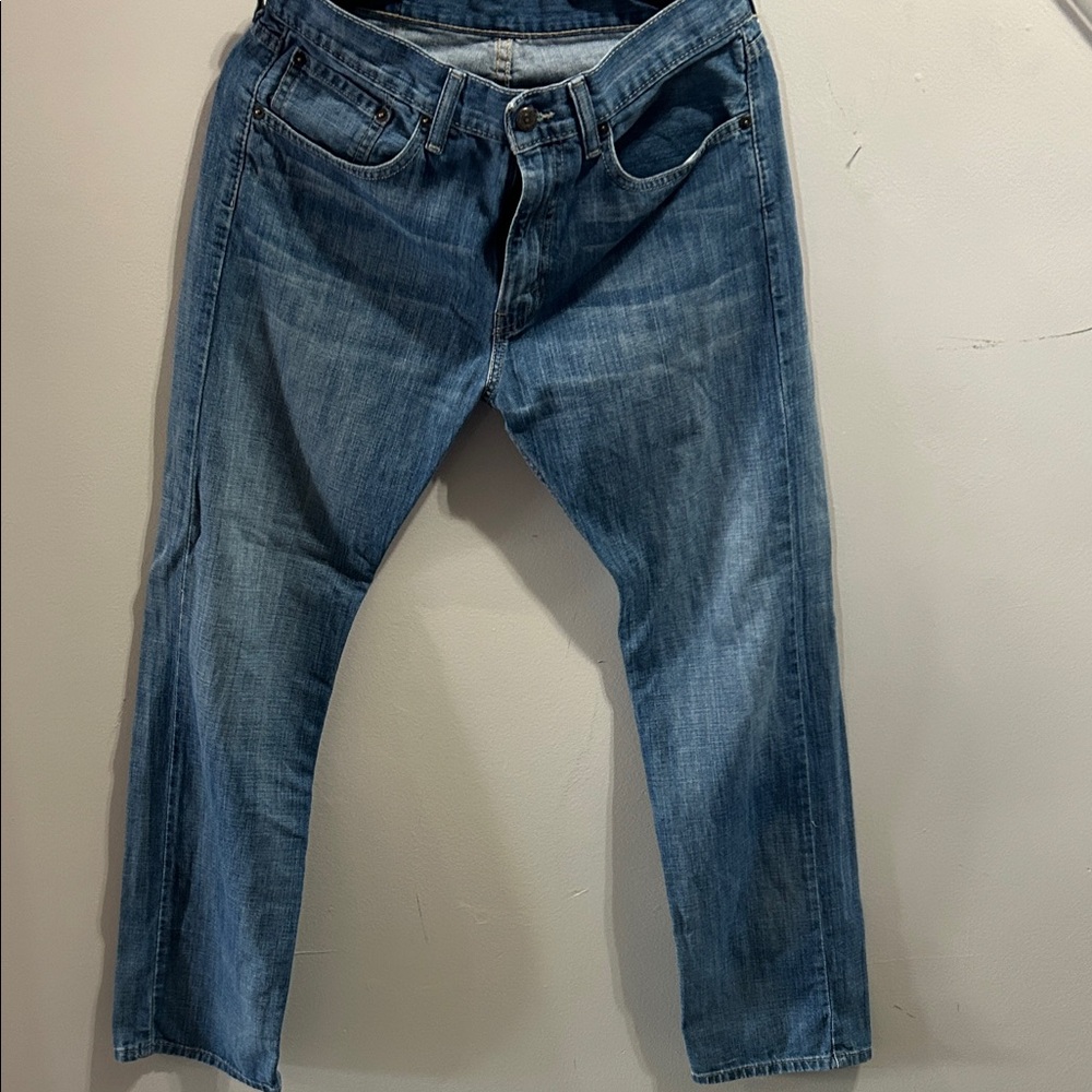 Levi's Men's Straight Leg w31 /L 32 505 Jeans - Blue